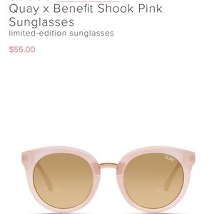 Quay x Benefit Cosmetics Sunglasses